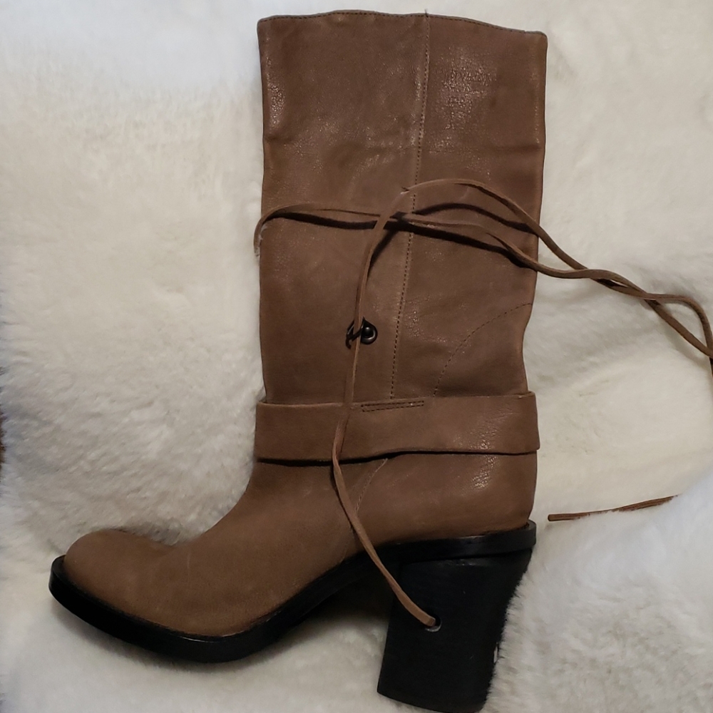 Vince Camuto skylas leather buckle boot - Picture 7 of 16